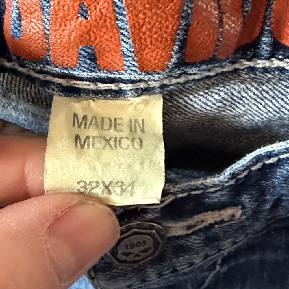 Harley-Davidson Denim Jeans Size 32 - Picture 3 of 5